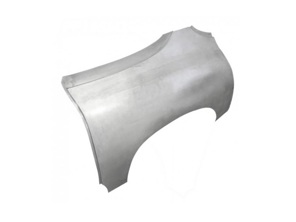 Seitenteil des hinteren Kotflügels. Porsche 356A T2 Cabriolet - 64450360120, 64450360220, 64450360121, 64450360221 - P105AR, PP105AR, P105AL, PP105AL